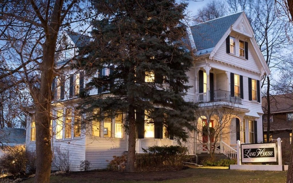 Lang House on Main Street Vermont Lodging Association