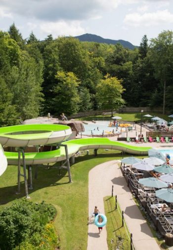 Giant Slide, Green, Pools