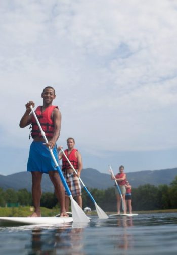 Paddleboarding, Bootleggers Basin