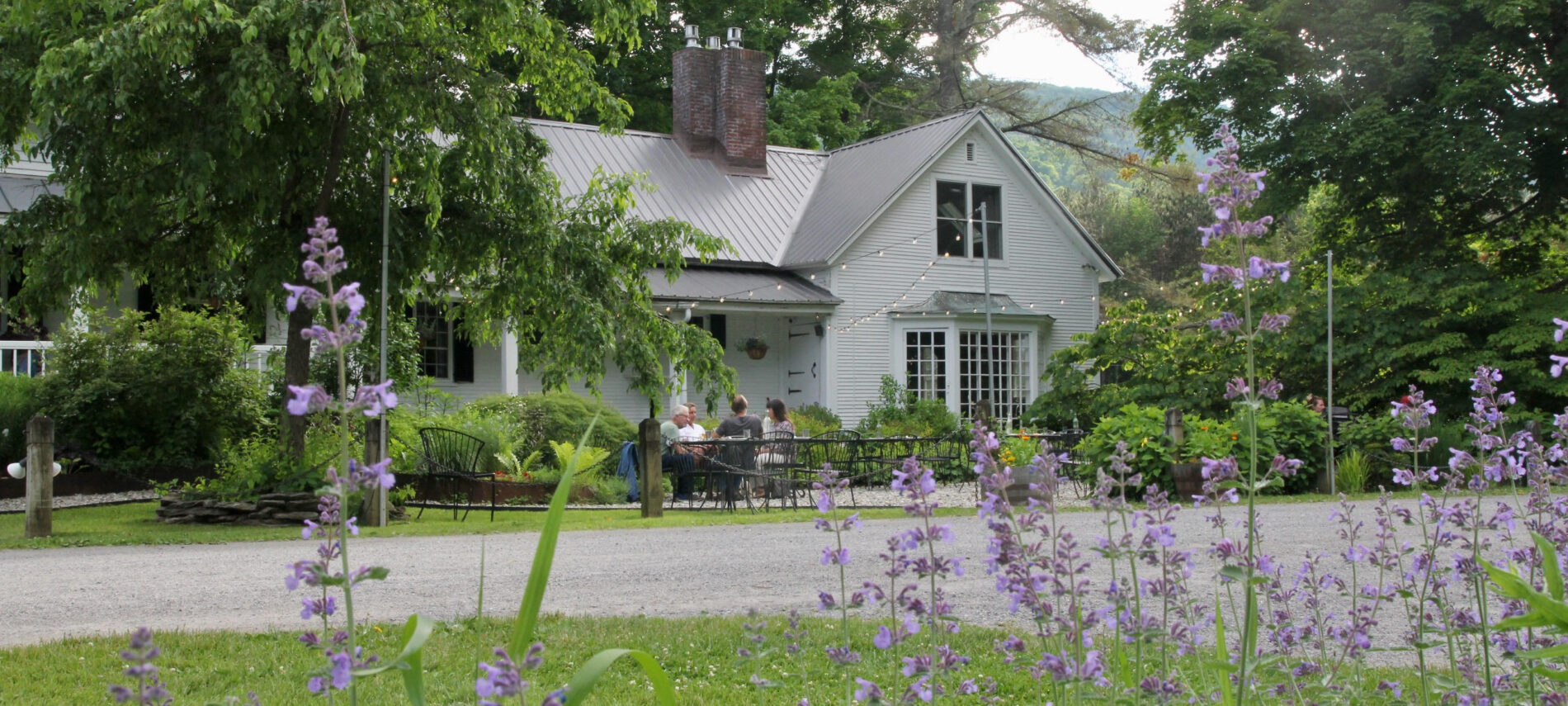 The inn and front patio