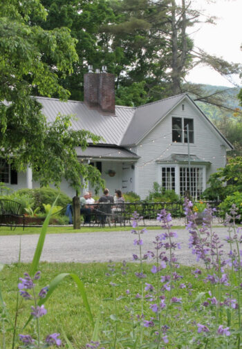 The inn and front patio