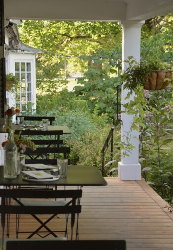 The front porch