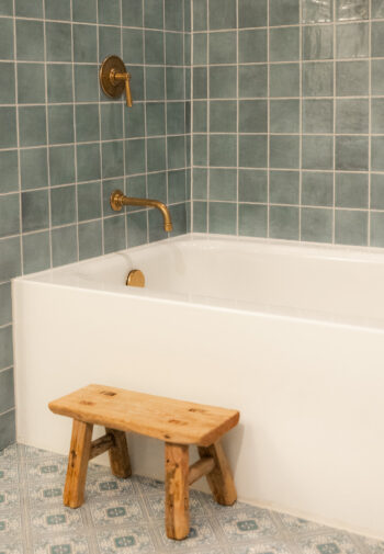 Tiled bathroom